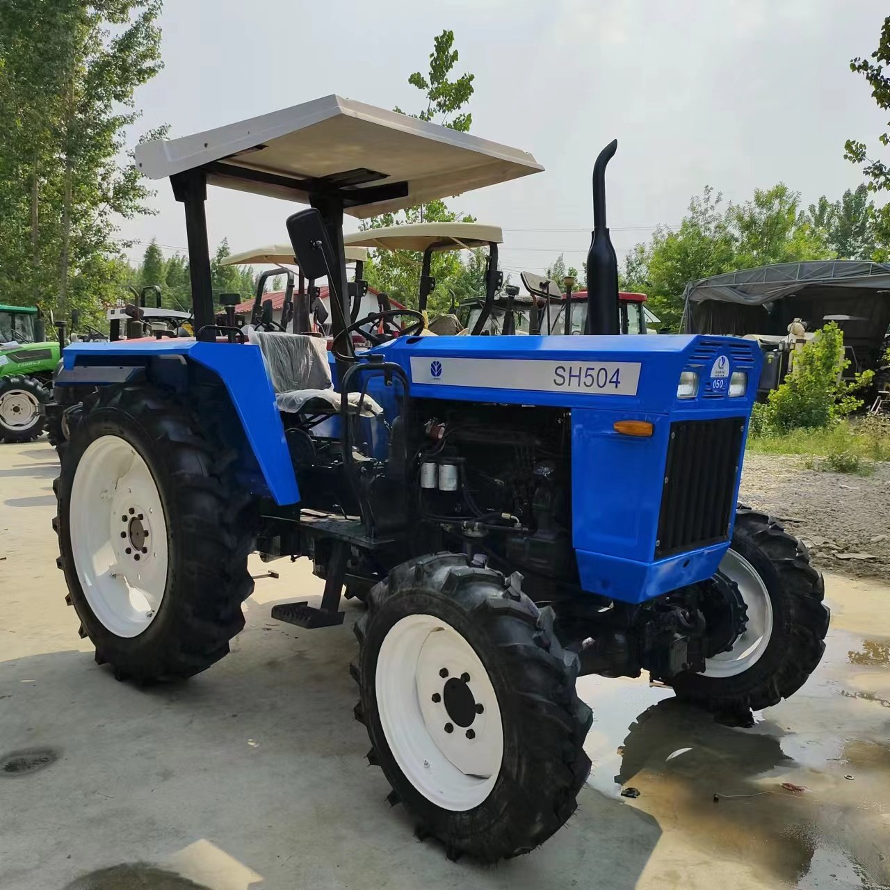 Shanghai Sh504 4wd Diesel Engine 80% New Model With Good Condition