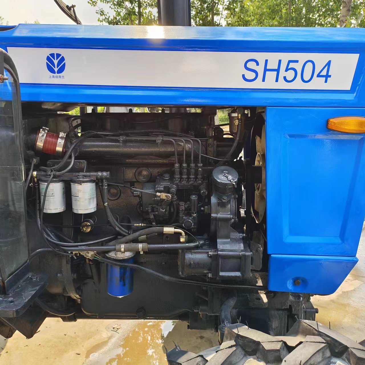 Shanghai Sh504 4wd Diesel Engine 80% New Model With Good Condition