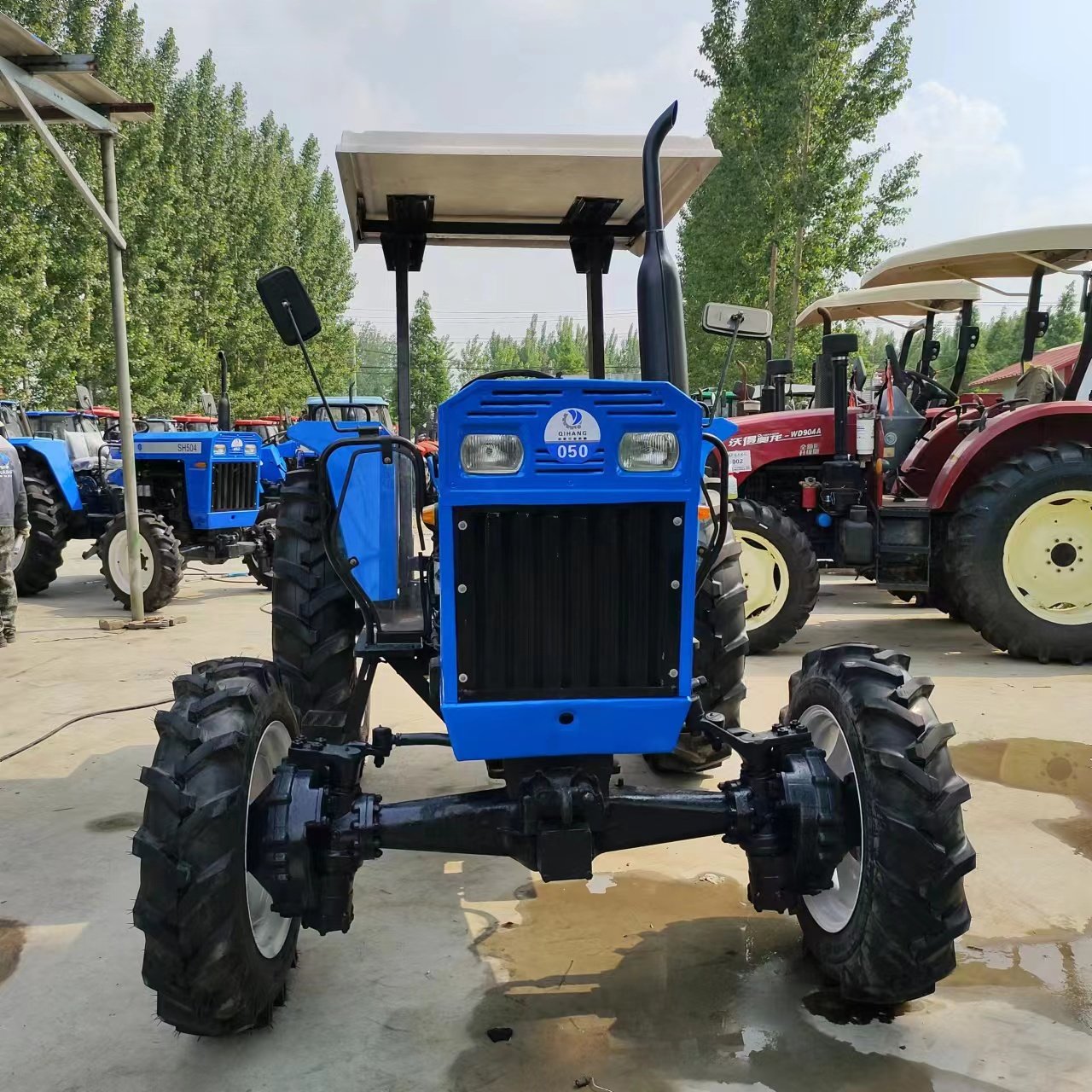 Shanghai Sh504 4wd Diesel Engine 80% New Model With Good Condition