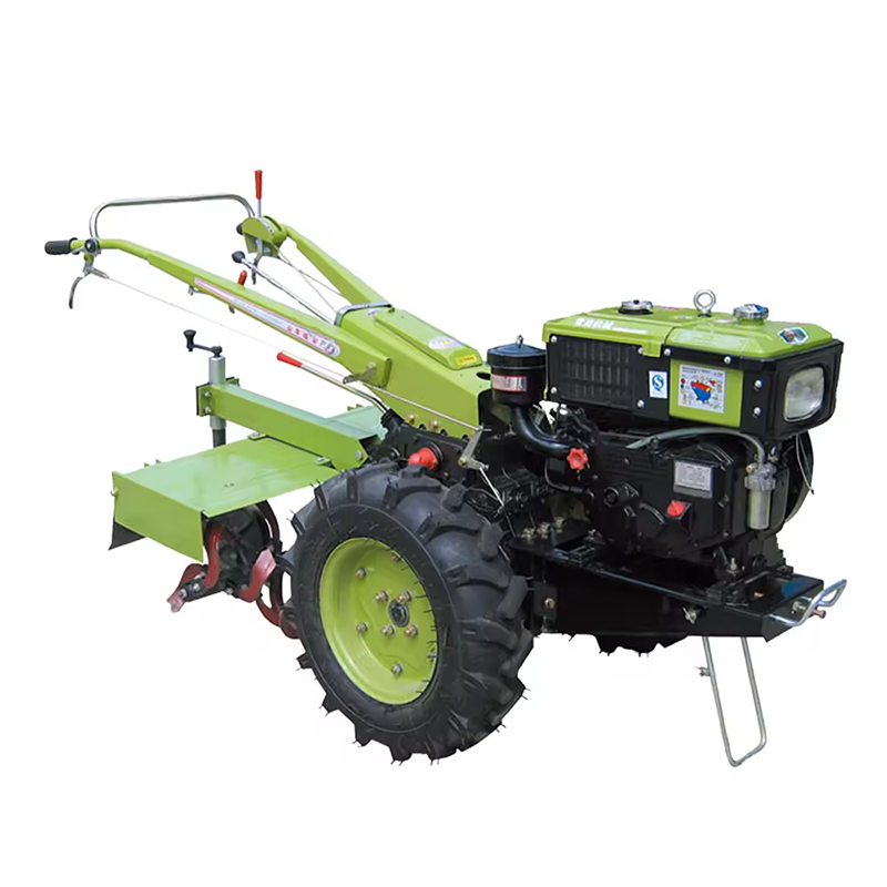 8 to 22 HP Power Farm Multi Purpose With Plough Rotavator Corn Wheat Planter Hand Walking Tractors Two Wheels