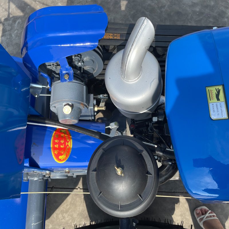 Falath 20HP Diesel Engine Agriculture Walking Tractor 4WD Hand-Held Power Tiller with 4x4 Drive Type Core Motor Components