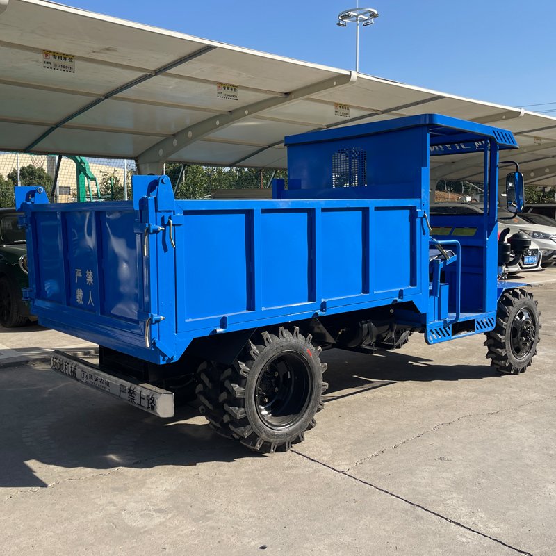 CE Factory Diesel Off-road 4wd Hydraulic PTO Single Cylinder 25HP Hilly UTV Utility Vehicle Farm Machine AWD Walking Tractor