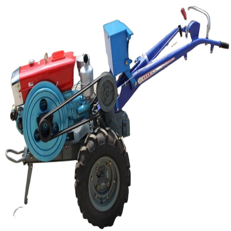 Hot Selling Multifunctional Agricultural Machinery 20 Hp Two Wheel Mini Walking Tractor