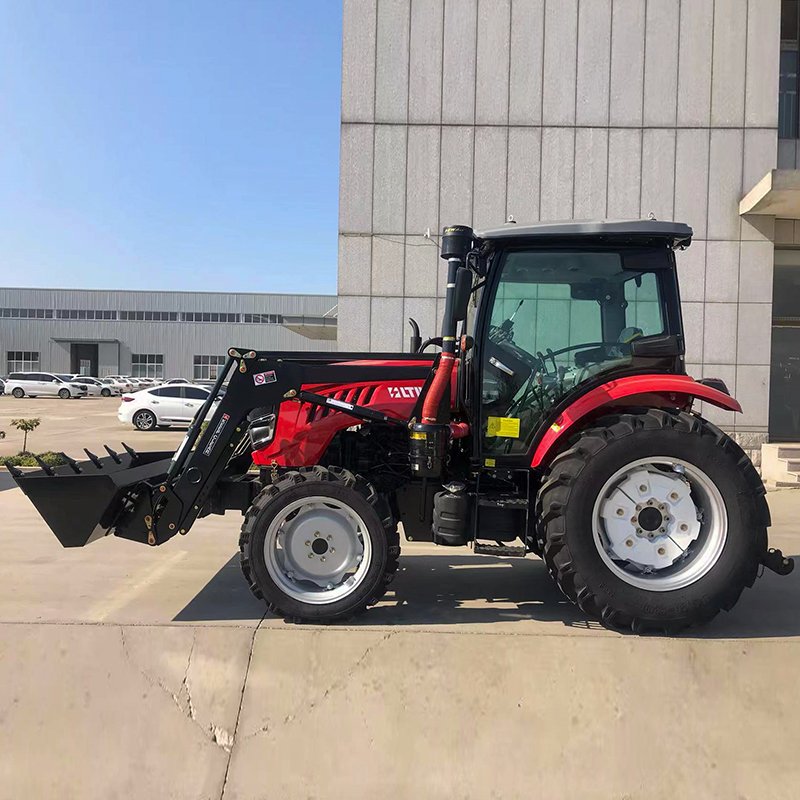 Chinese Hot Selling Farm Garden Tractor 50HP 60HP 70HP Euro5 Engine 4X4 4WD Wheel Agricultural Machine