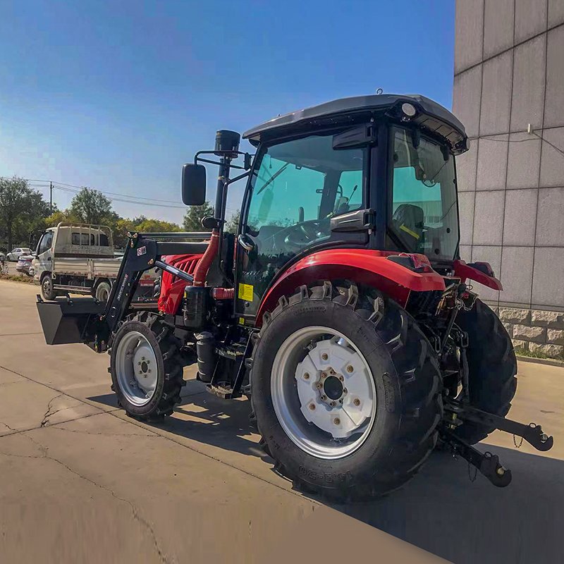 Chinese Hot Selling Farm Garden Tractor 50HP 60HP 70HP Euro5 Engine 4X4 4WD Wheel Agricultural Machine