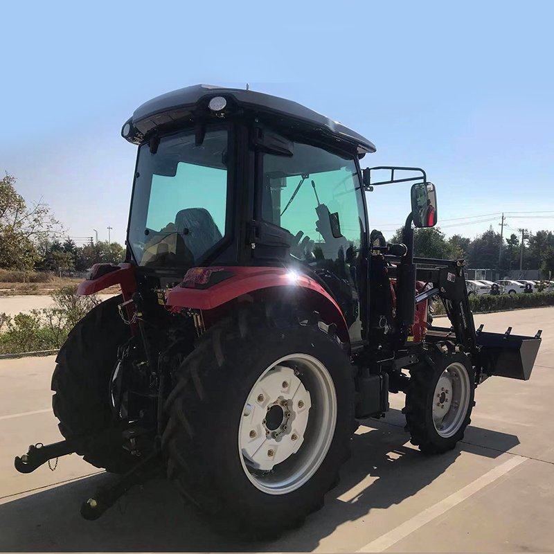 Chinese Hot Selling Farm Garden Tractor 50HP 60HP 70HP Euro5 Engine 4X4 4WD Wheel Agricultural Machine