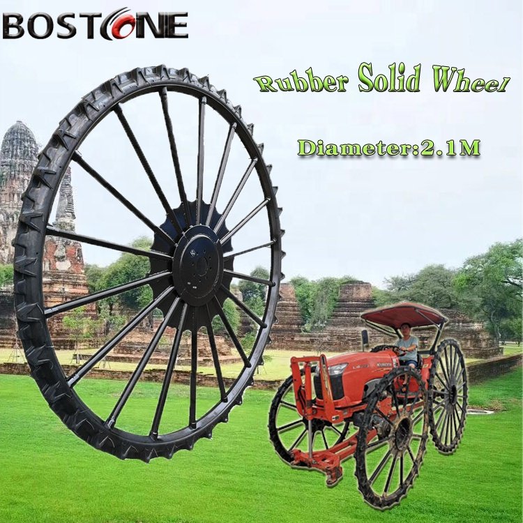 Front Tractor Supply Solid Rubber Tires for Trailers