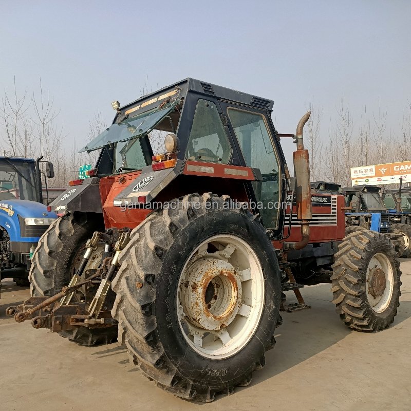 Used Tractors N Holland Fiat 130-90 180-90 110-90 4X4WD with Shovel Farm Equipment Agricultural Machinery