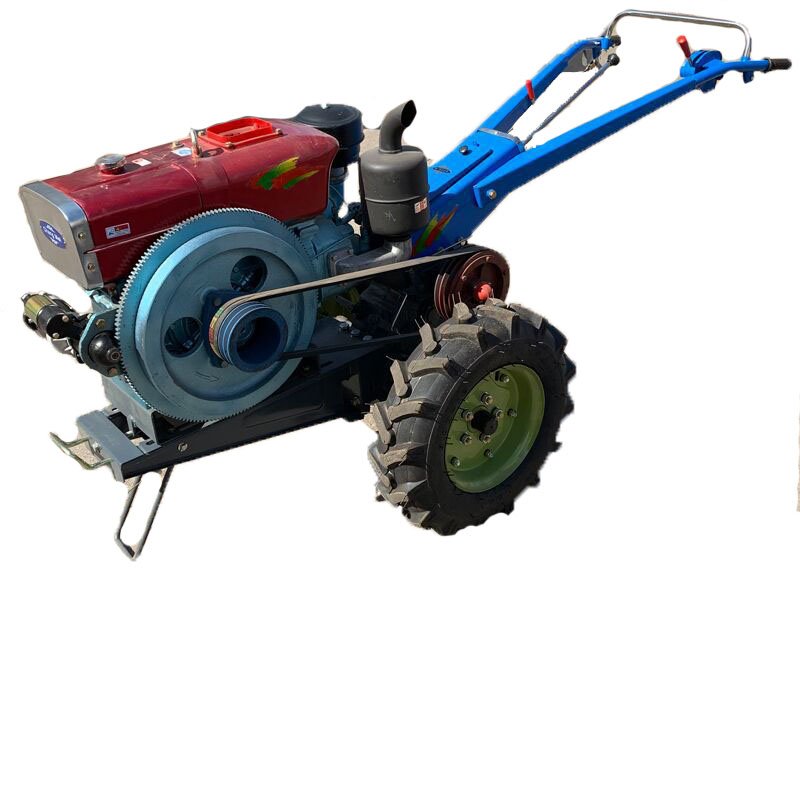18HP Small Two Wheel Hand Agriculture Tractor Power Tiller Mini Walking Tractor for Sales