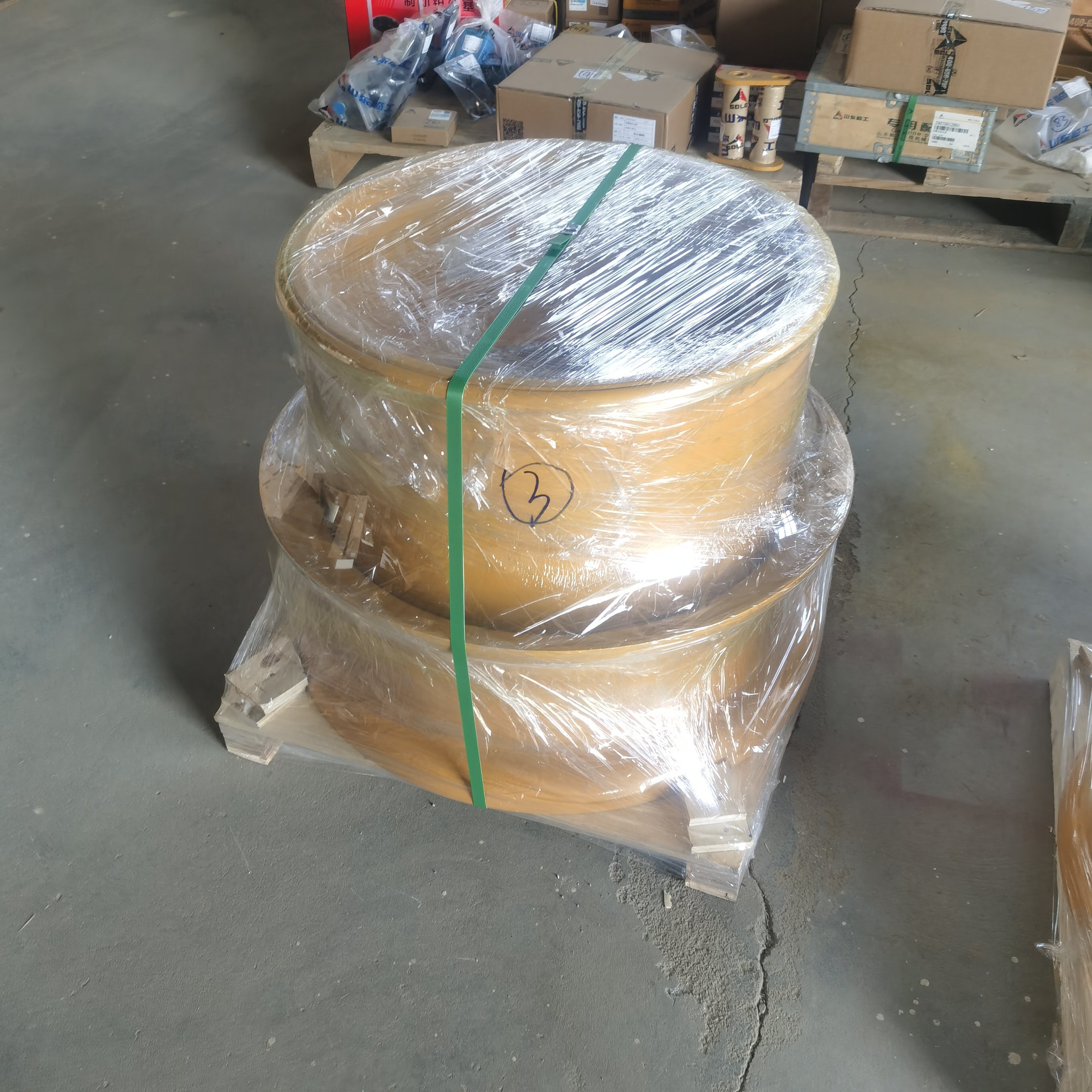 Competitive Price Backhoe Loader Rim Standard Size Steel Wheel Loader Rims