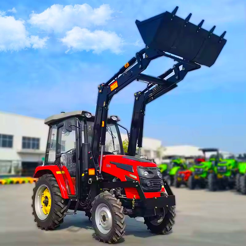 High Efficiency Farm Tractors 4WD Tractor Truck 50HP 60HP 90HP 100HP 120HP 180HP 200HP Tractor Agriculture for Sale