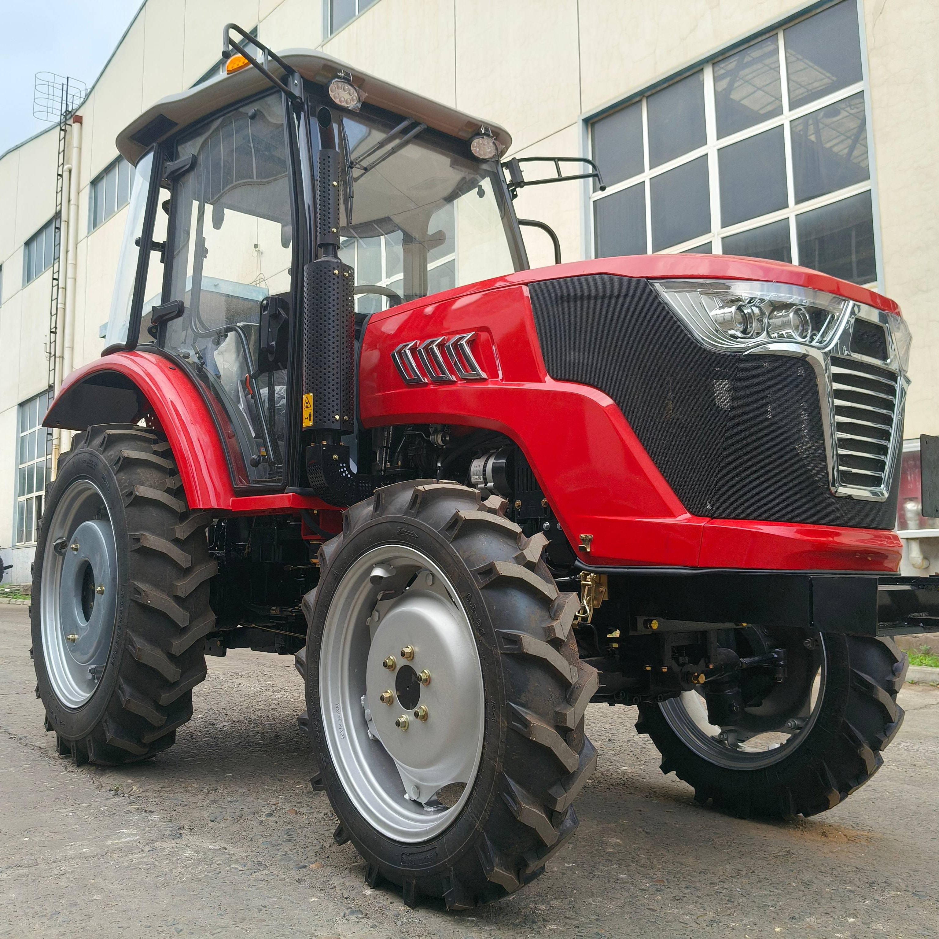 Best Selling Mini Tractor 4WD 50hp 60hp 70hp 80hp Garden Farm 4-Wheel Crawler Diesel Fuel New Used Walking Tiller 4x4 Wholesale