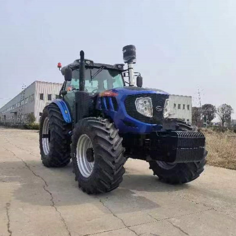 260HP Diesel Tractor 4x4 Agriculture Farms Tractors Blue 4wd Accessories Mini Tractor Price Mini