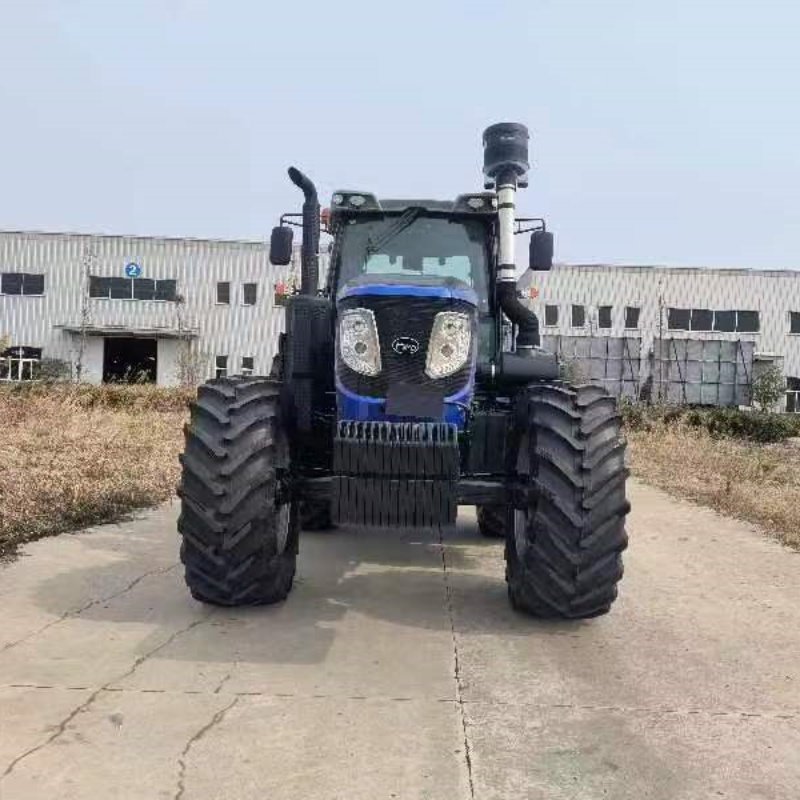 260HP Diesel Tractor 4x4 Agriculture Farms Tractors Blue 4wd Accessories Mini Tractor Price Mini