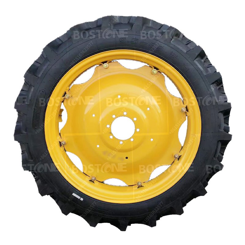 Agricultural Tractor Tires 9.5-38 R2 Tyres with Rim for Farm Vehicles