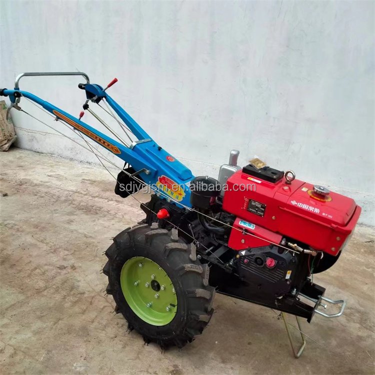 China Agriculture Mini 22hp Two Wheel Hand Walking Tractor