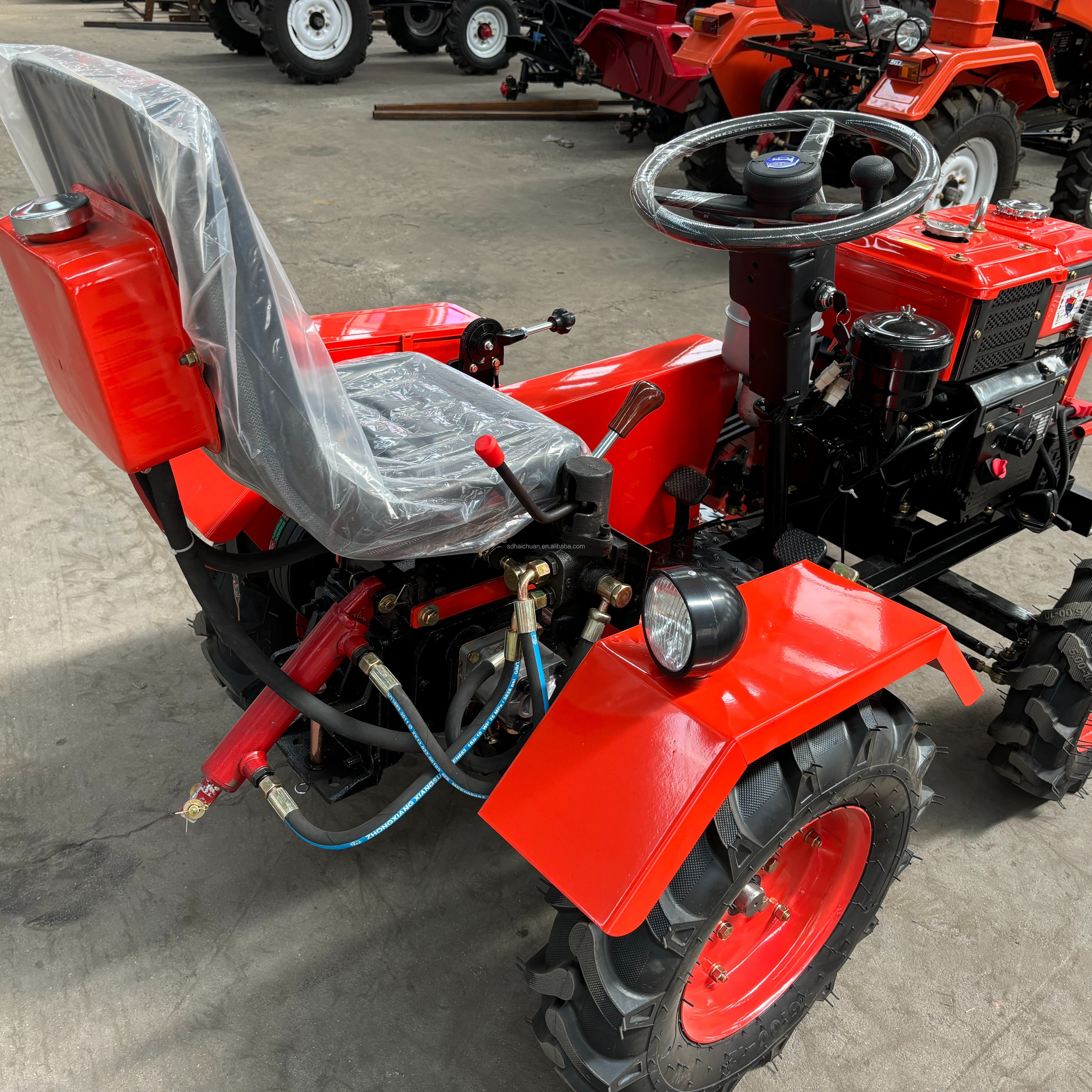 Factory Directly Supply diesel Engine 15HP Agricultural Tractor Farming Wheel Tractor Farm Machinery