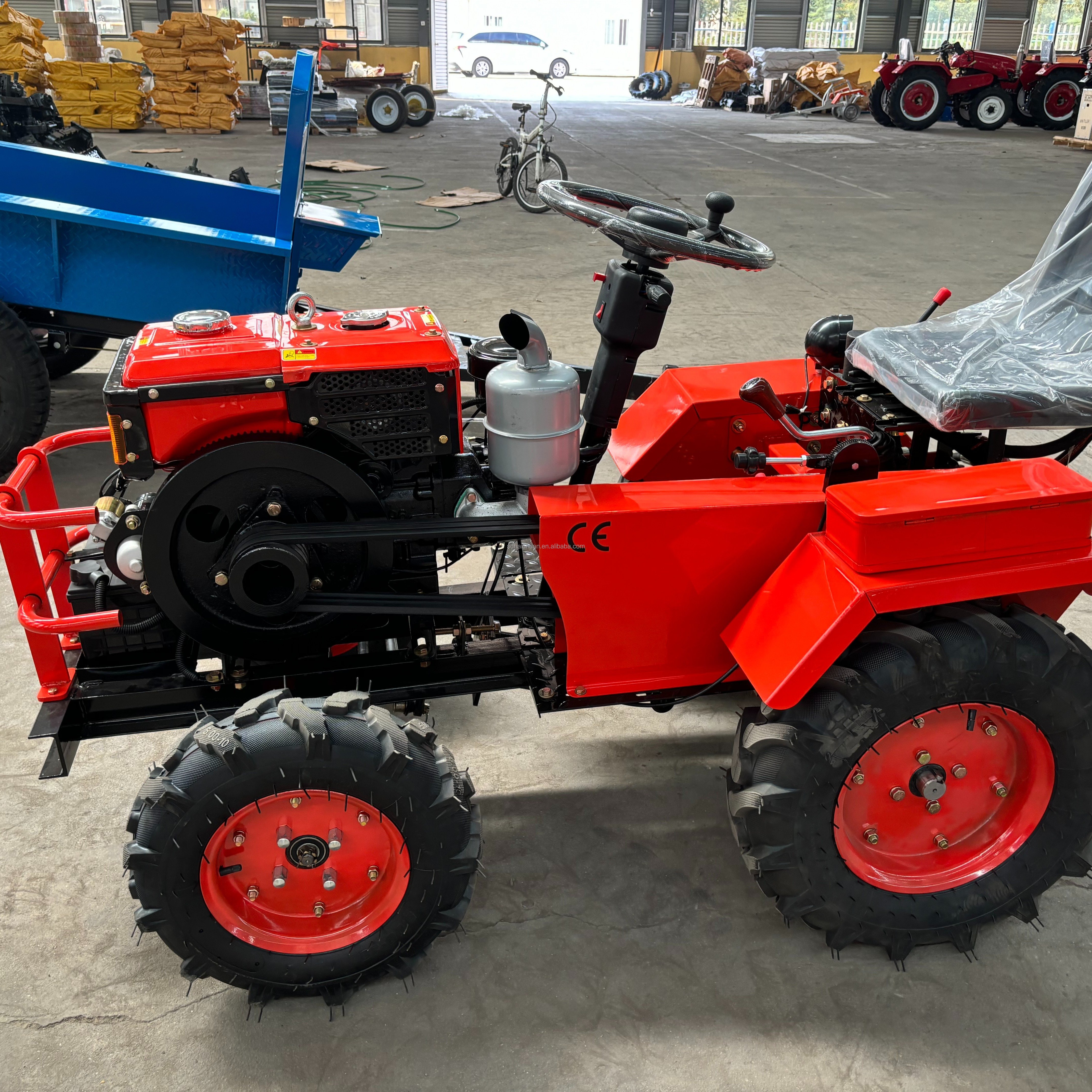 Factory Directly Supply diesel Engine 15HP Agricultural Tractor Farming Wheel Tractor Farm Machinery