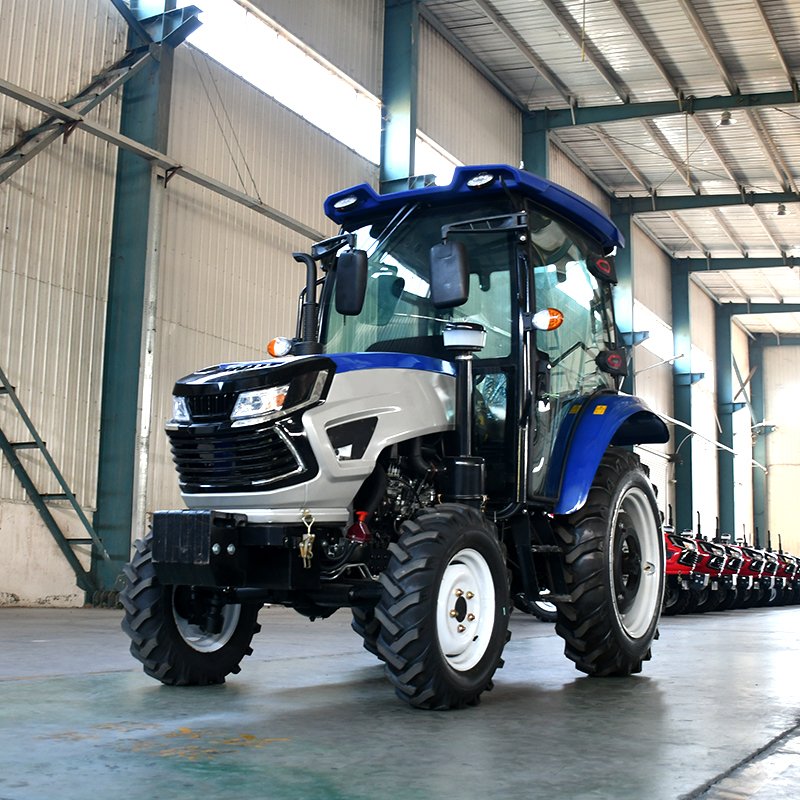 Hot Sale! High Efficiency Compact Farm 4WD Mini Tractor Multi-Purpose Wheel Tractor Motor Agriculture Used Condition Free