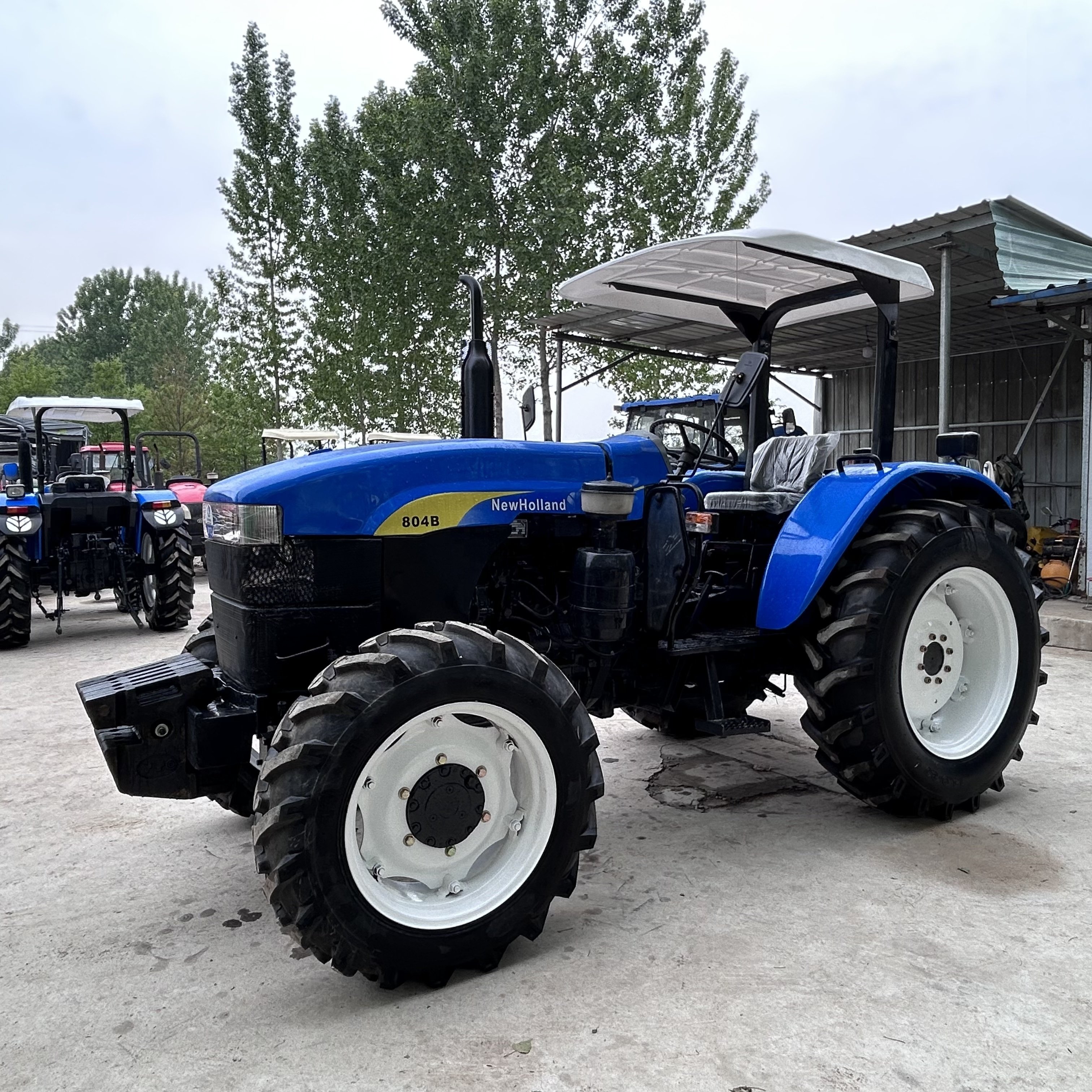 Used Holland Farm Tractors with Front Loader Tractors Used