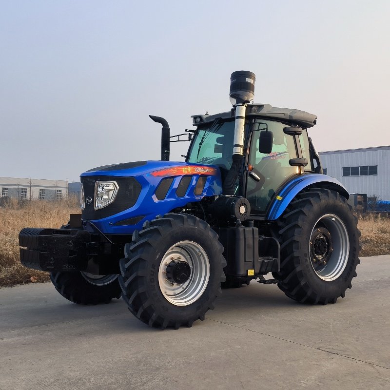 220HP 4WD Wheel Tractor With Engine Motor Pump Gearbox Bearing at Chinese Tractors Prices