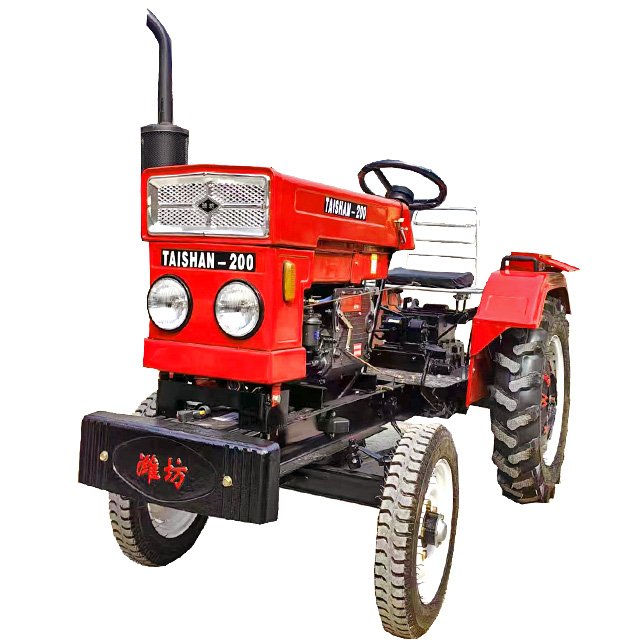 Hot Selling 20-35hp Single Cylinder Mini Tractor for Small Farm Belt Drive Tiller Gearbox Motor Pump Home Use Retail Industries