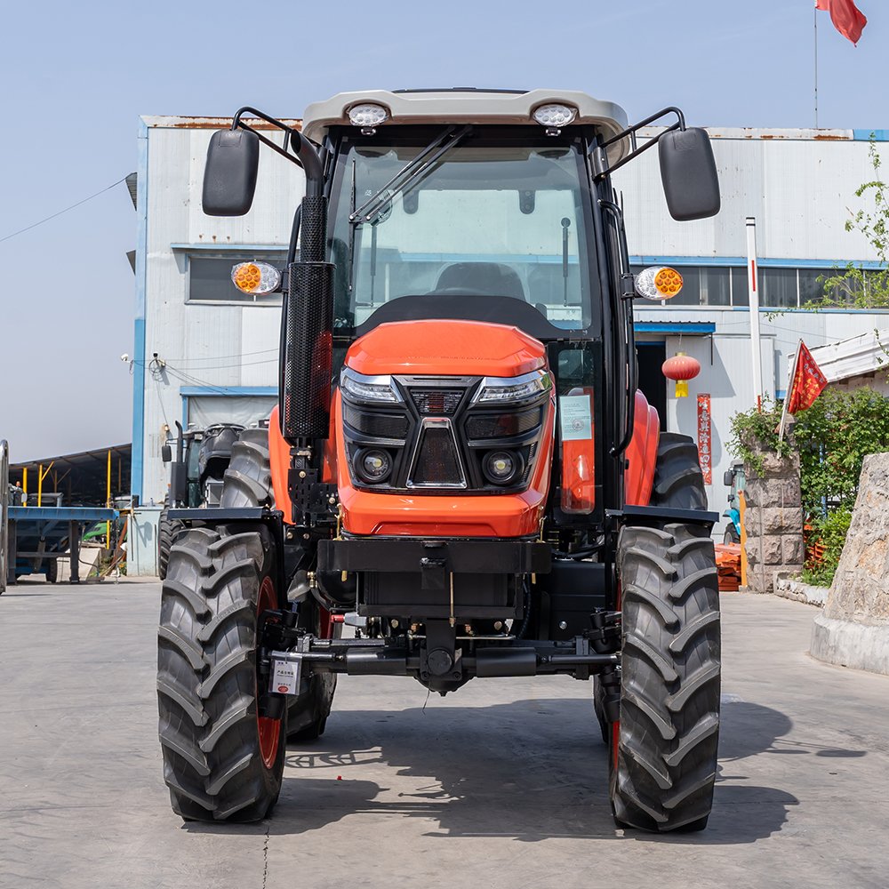 Manufacturer Supply 50HP 80HP 100HP 4WD Engine Wheel Small Garden Tractor/Agricultural Mini Farm Tractor with Cab