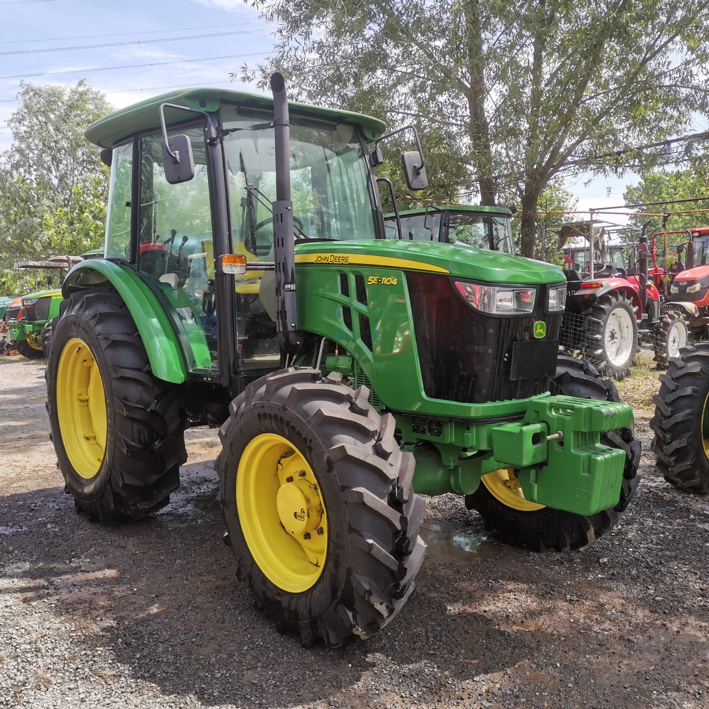 Used Tractor John Deeree Farm Tractors 100hp 110hp 120hp 140hp 4x4 Wheeled Tractor for Sale