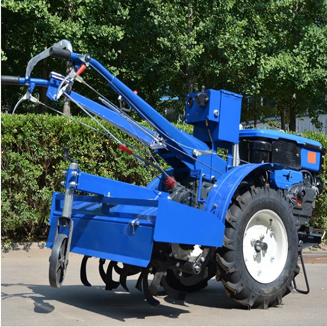Used 15hp 18hp 22hp Farm Tractors for Agriculture Hand Walking Behind Kubota Tractor Trucks 2 Two Wheel Mini Tractors