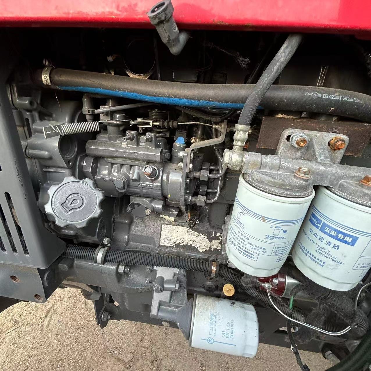 Second Hand 100hp 110hp 120hp 4WD Agriculture Tractor With Accessories