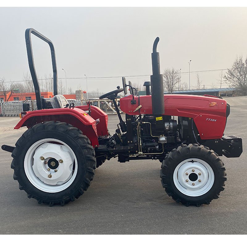 30hp 4WD Electric Farm Tractor with Power Steering Agriculture Multi-Purpose Wheel Tractor 2WD Core Components Motor and Pump