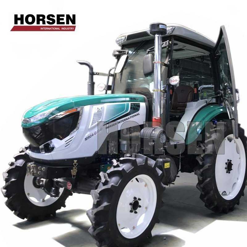 CHINA HORSEN 904B 90HP air Conditioned Cabin Tractor Hood Price for Sale