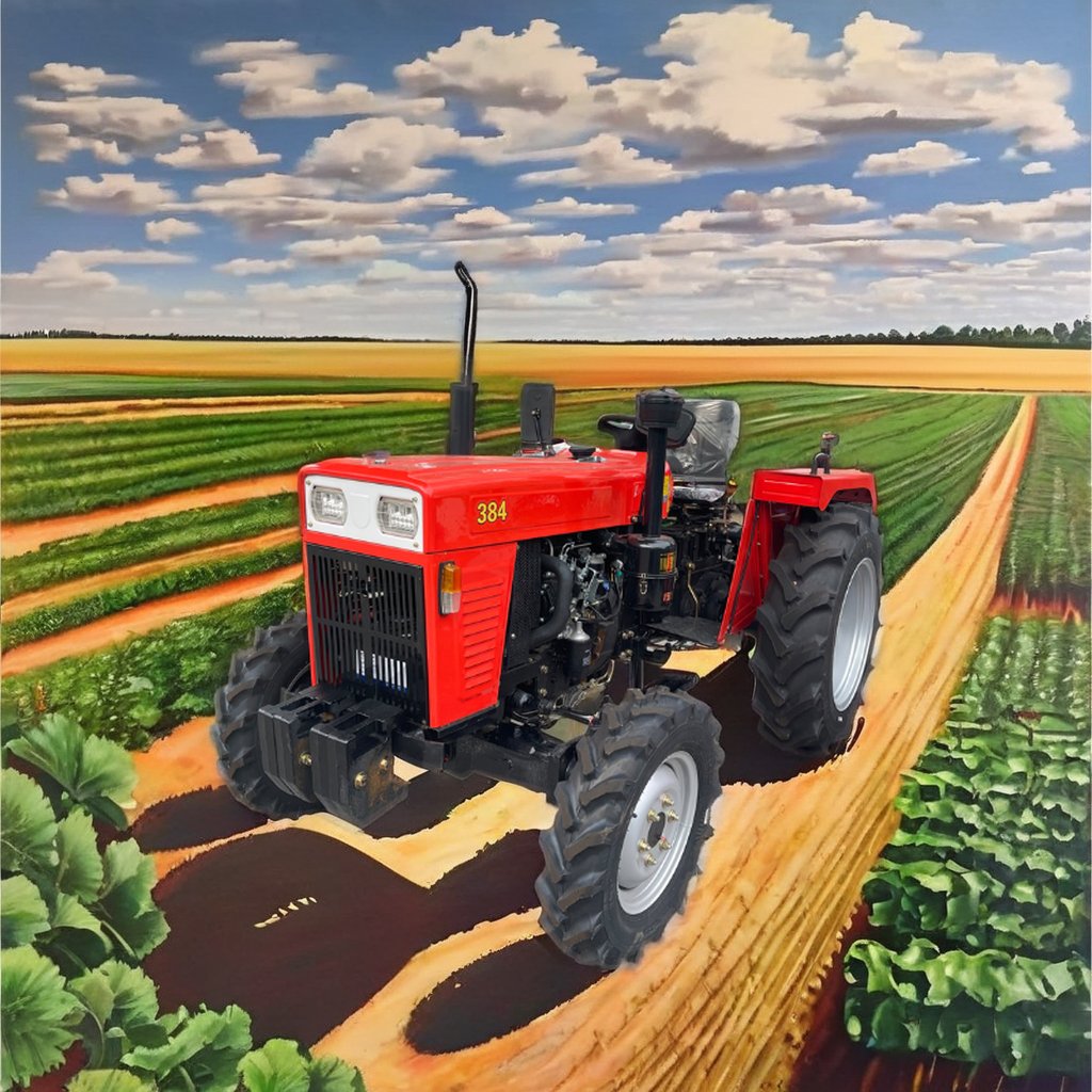 Falath New Design Factory Tractors Mini 4x4 90HP 4 Drive Machine diesel Agricultural Farm Tractor