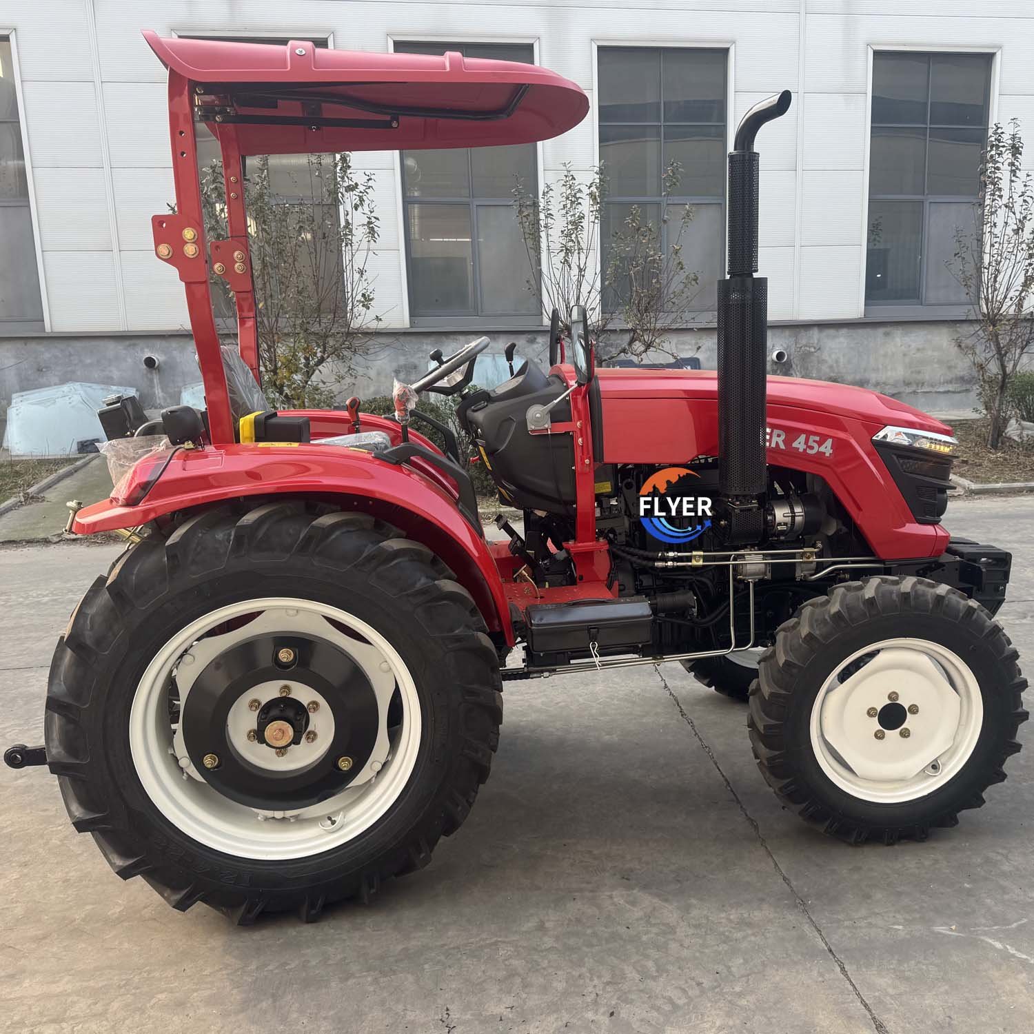 Multifunctional 45HP 4x4 Small Farm Tractor 4WD Wheel Engine Motor Pump Gearbox Core Bearing Components for Agricultural Use