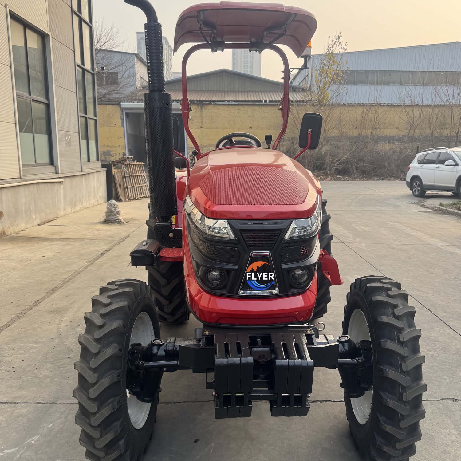 Multifunctional 45HP 4x4 Small Farm Tractor 4WD Wheel Engine Motor Pump Gearbox Core Bearing Components for Agricultural Use