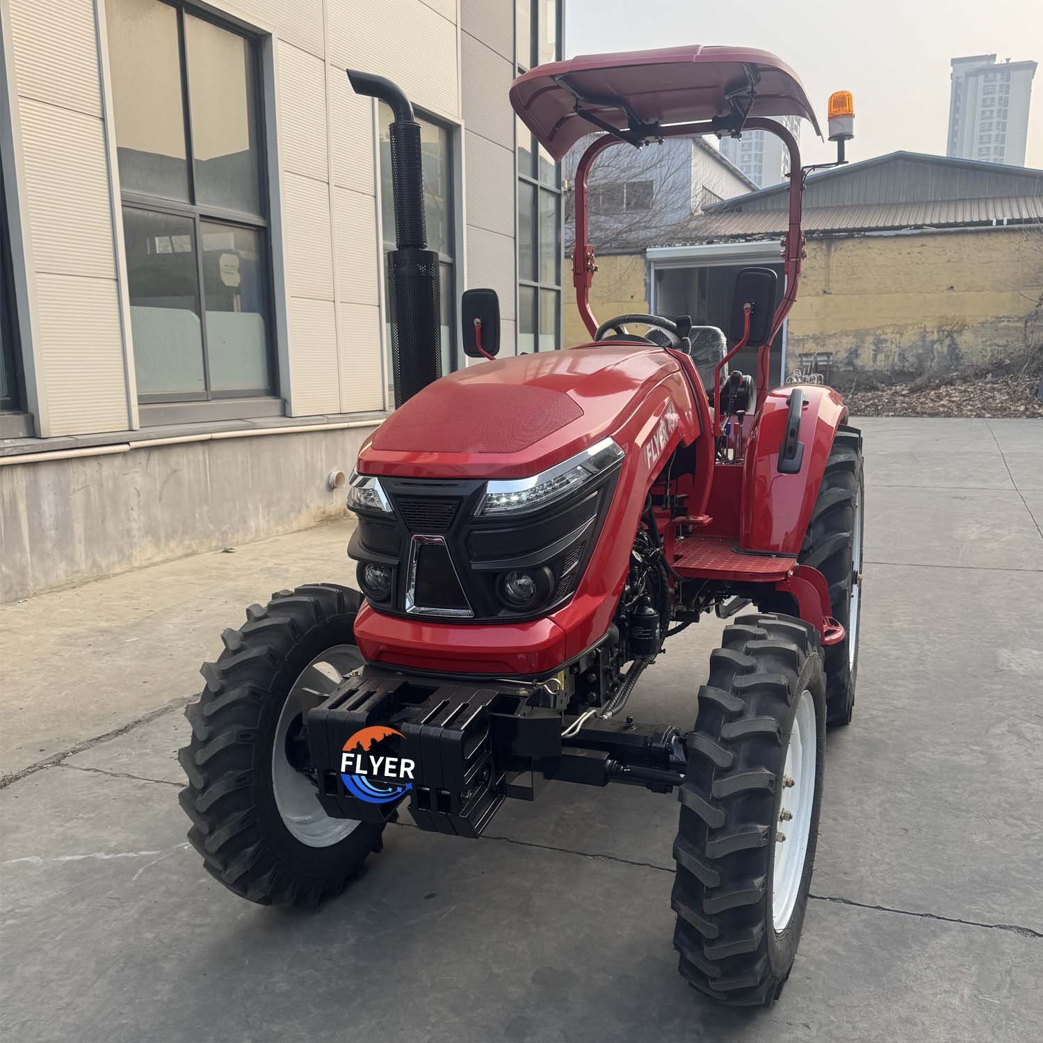 Multifunctional 45HP 4x4 Small Farm Tractor 4WD Wheel Engine Motor Pump Gearbox Core Bearing Components for Agricultural Use