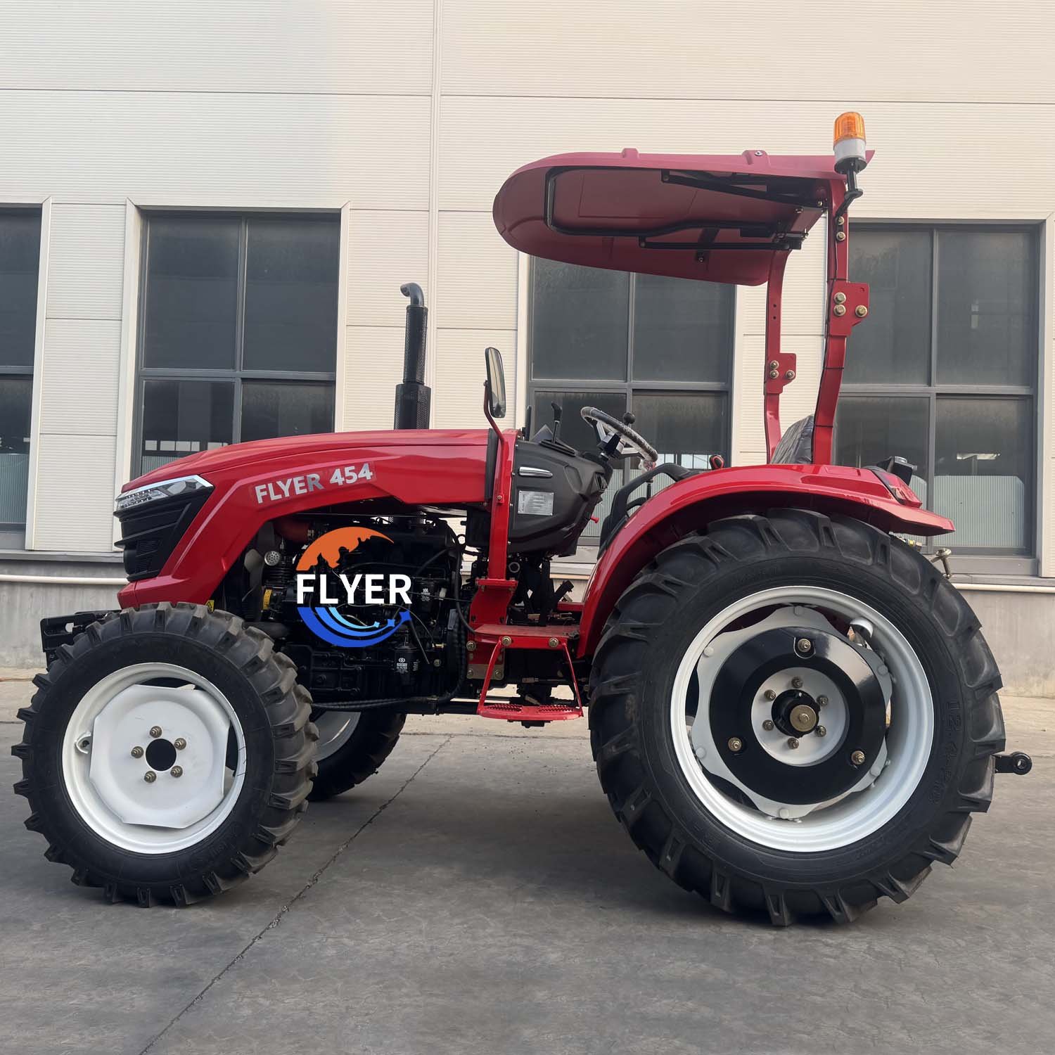 Multifunctional 45HP 4x4 Small Farm Tractor 4WD Wheel Engine Motor Pump Gearbox Core Bearing Components for Agricultural Use