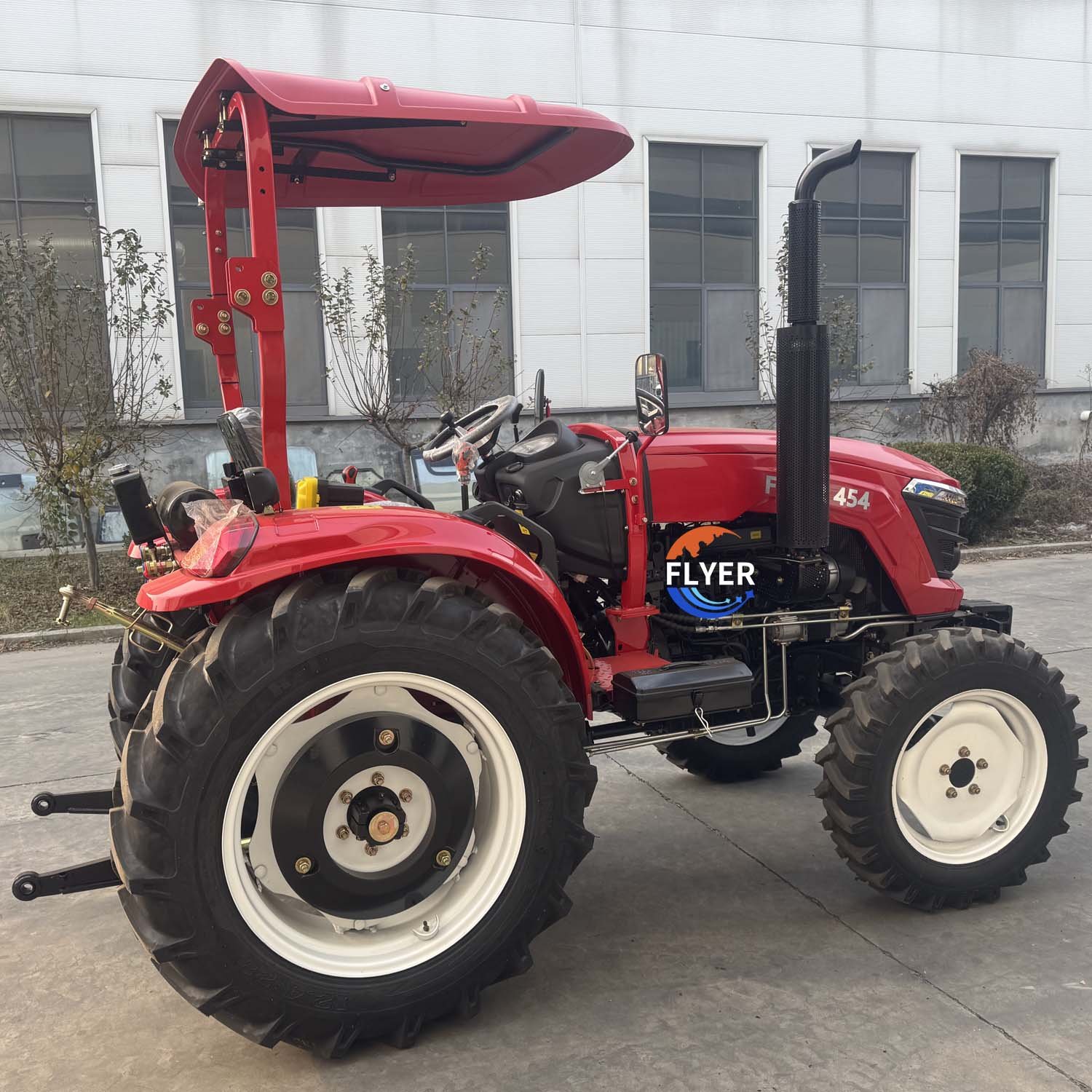 Multifunctional 45HP 4x4 Small Farm Tractor 4WD Wheel Engine Motor Pump Gearbox Core Bearing Components for Agricultural Use