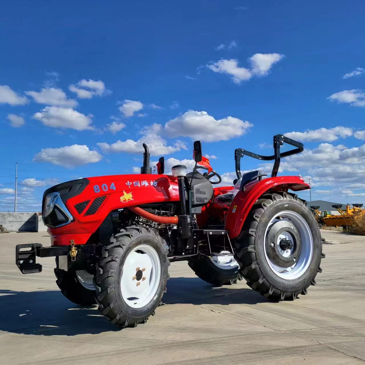 Ce Approve Mini Tractor and Cultivator 70hp 80hp Agriculture Small Tractor for Sale