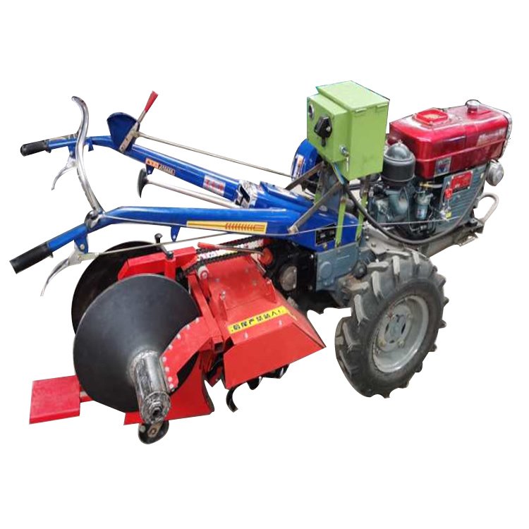 China New 20hp Power Tiller Walking Tractor Cultivators 2 Wheel Walking Tractor South Africa Paddy and Dry Field Plow Machine