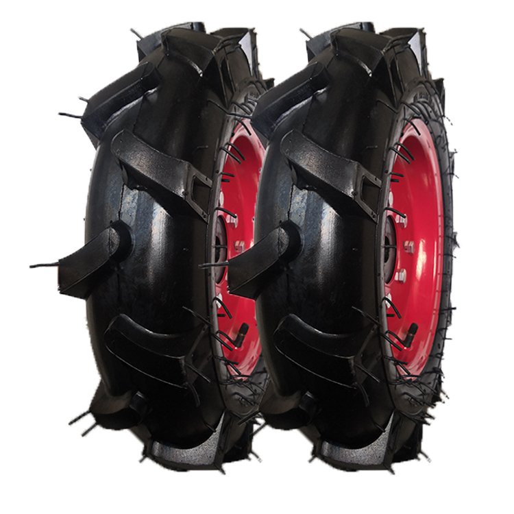 Agriculture Wheels 4.00-10 Pneumatic Tractor Wheel Flat Free Made of Rubber Steel Iron and Polyurethane 400-10