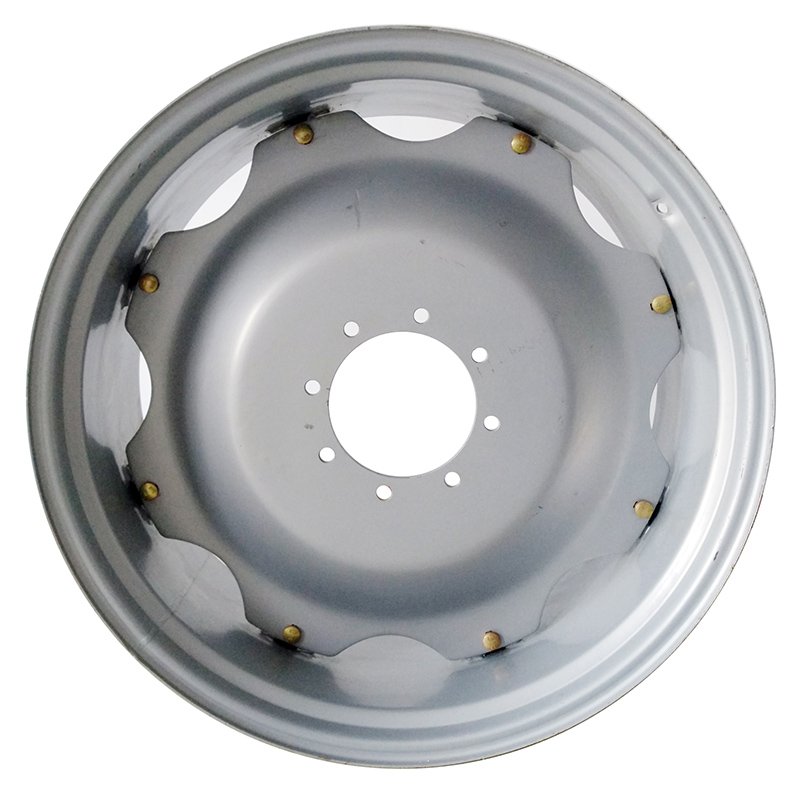 W8x24 Agriculture Equipment Front Rear Farm Tractor Wheels and Hub Tires With Rims Lug for Adjustment for 8.3-24