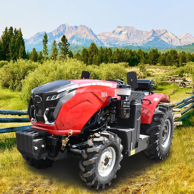 Farm Tractor with Loader 50-100 hp Farm Tractor 4x4 Agricultural Large Four-wheel Drive Agricultural Tractors