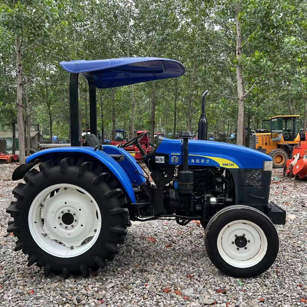 Used New Holland 70HP 75HP 80HP Farm Tractor Product in 2014 with Spare Parts