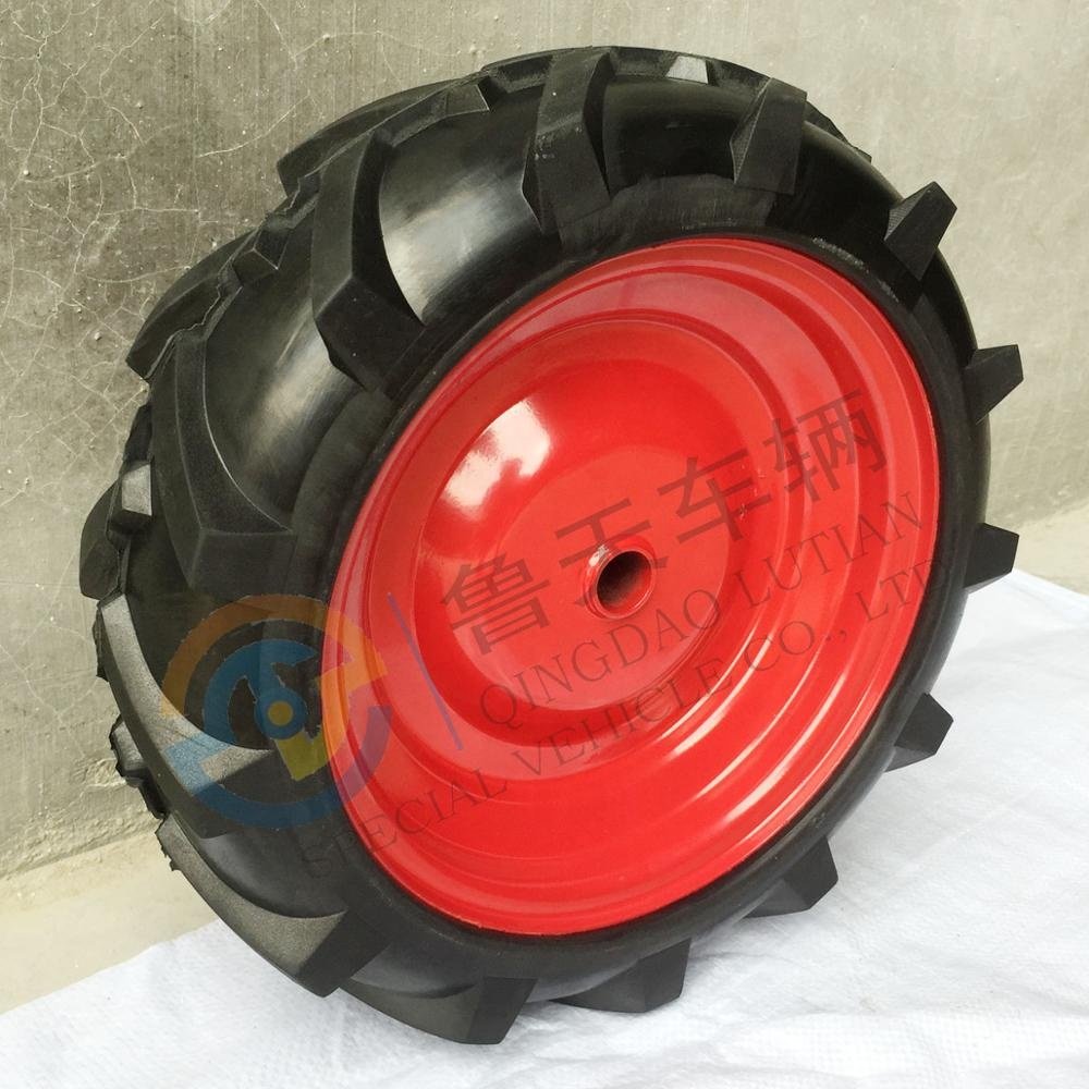 12' Agricultural Solid Rubber Wheel 12 Inch Puncture Proof Tractor Tyre for Trailer and Carts