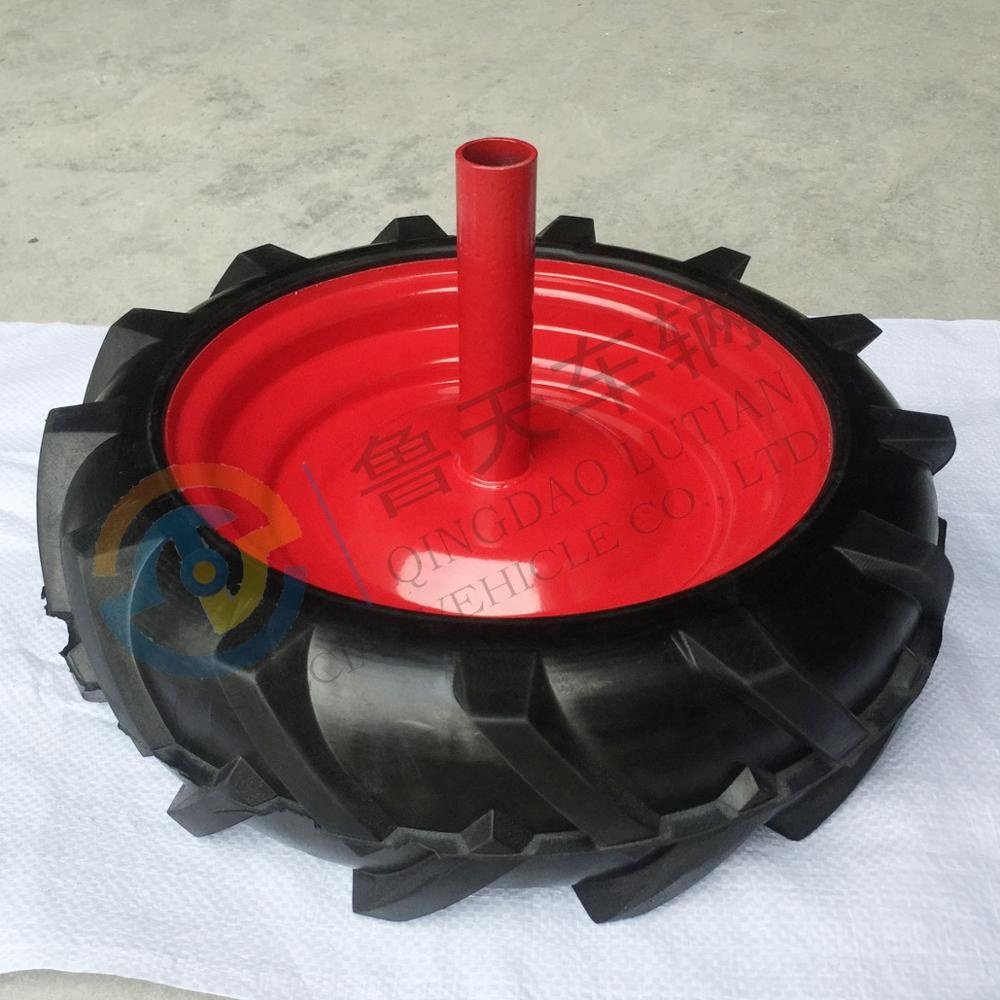 12' Agricultural Solid Rubber Wheel 12 Inch Puncture Proof Tractor Tyre for Trailer and Carts