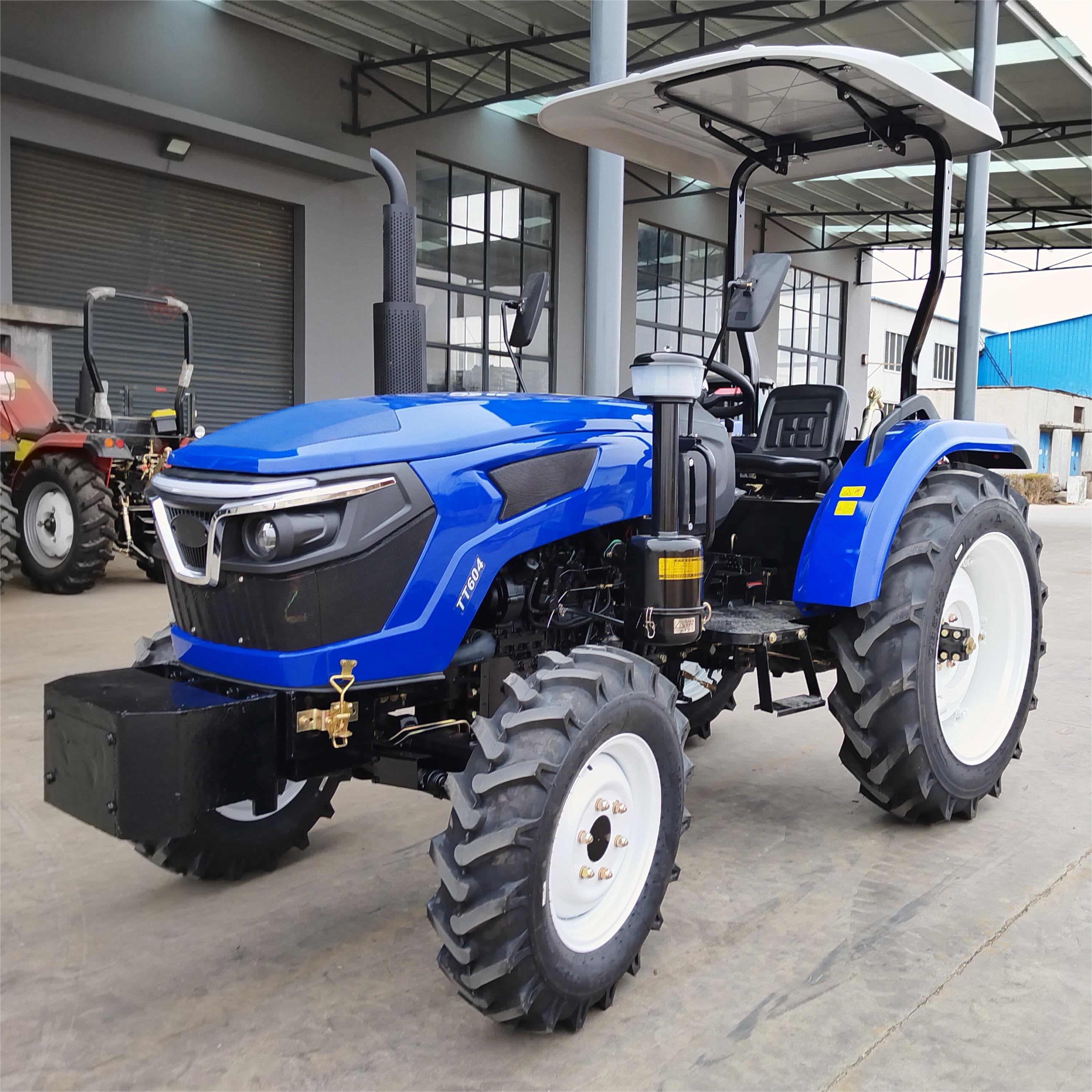 Cheap 12hp 15hp 18hp Tractor 7-200 Power Agriculture Tractors 4x4 Farm Tractor for Sale with Auxiliary Equipment