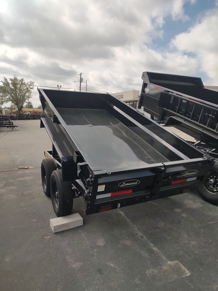 NEW Heavy-duty Agricultural Dump Trailer /Cart Farm Ranch 500Kg Capacity Steel Material for Sale