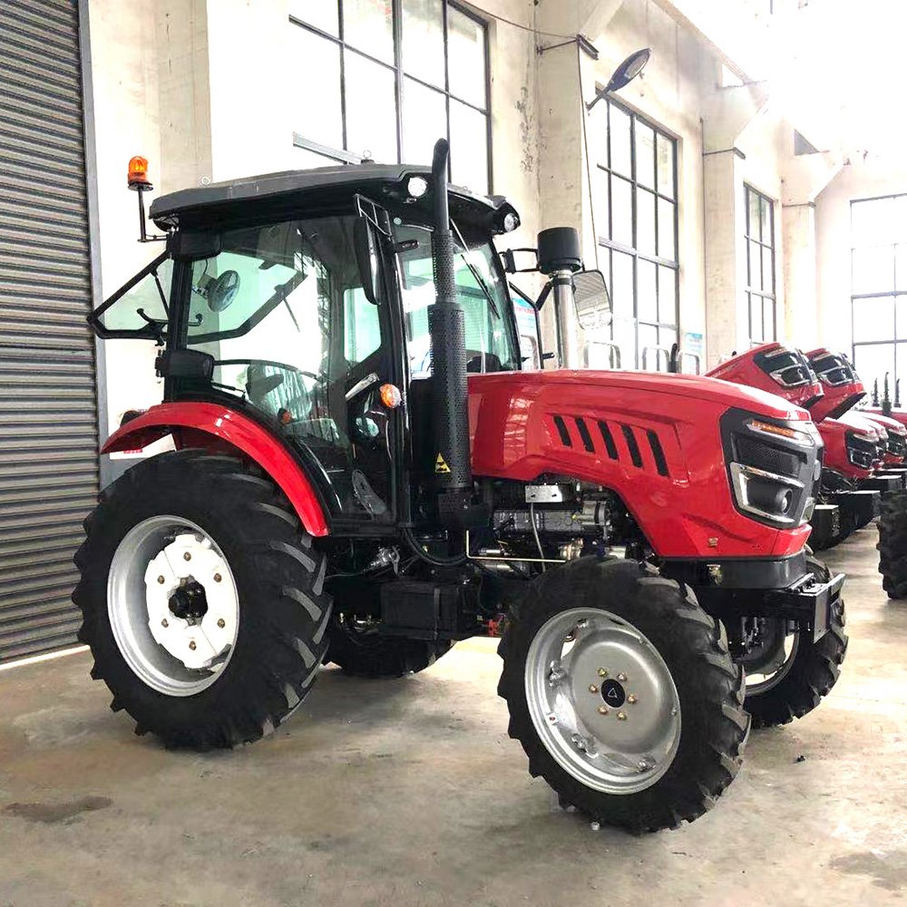 LAND 80hp Hot Sale Farm Equipment Mini Plow 2 Wheel Walking Tractor With Disc Plough Machine