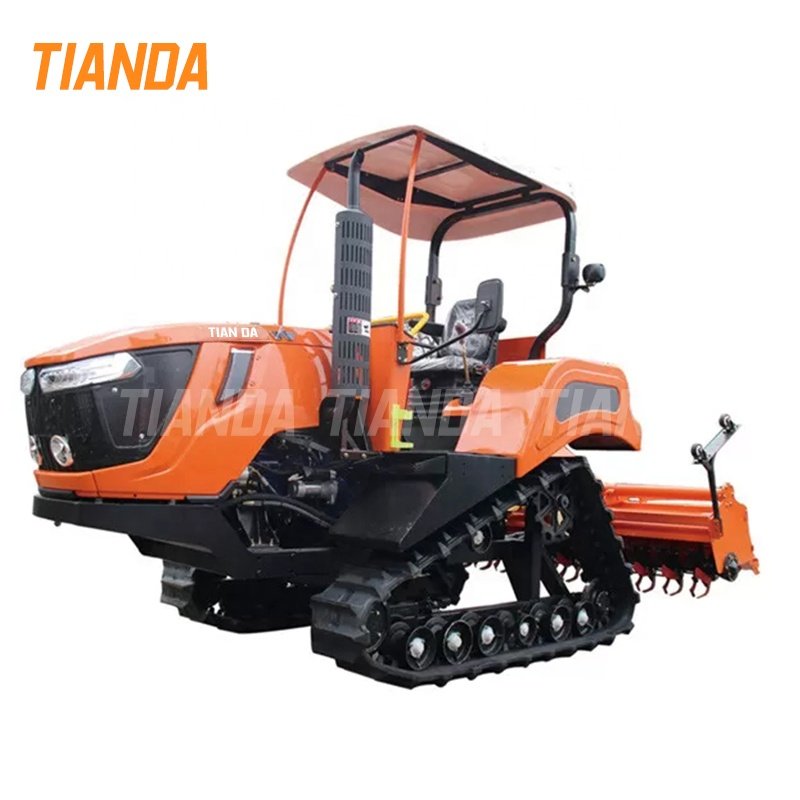 High Quality Farm Machine 40hp 50hp 60hp 70hp Mini Crawler Tractor for Sale